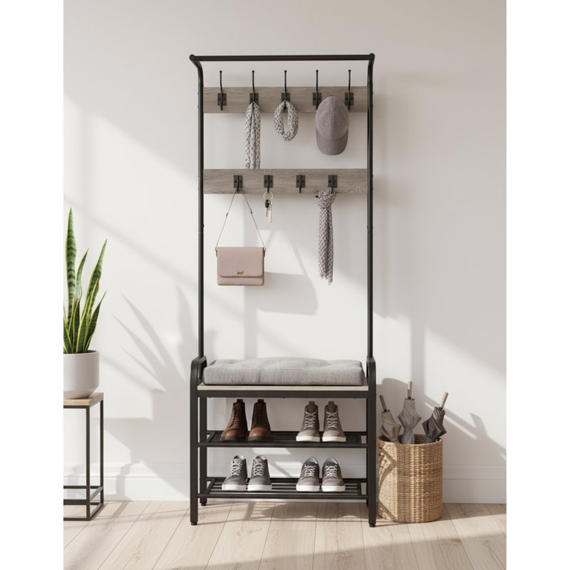 Hall Tree 71cm Wide