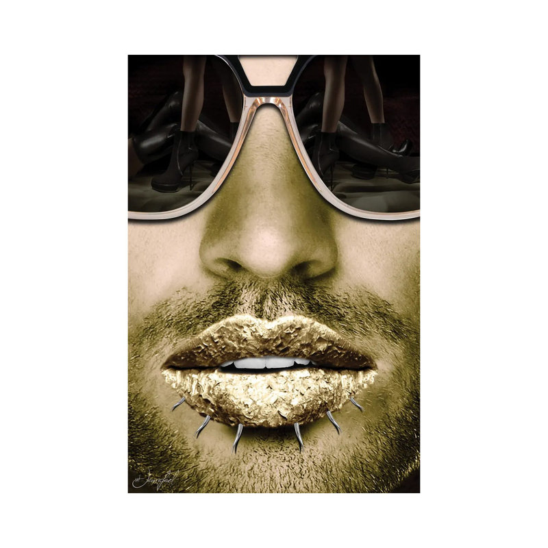 Guapo by Jan Raphael - No Frame Gallery-Wrapped Canvas Giclée on Canvas, 30.48cm H x 20.32cm W