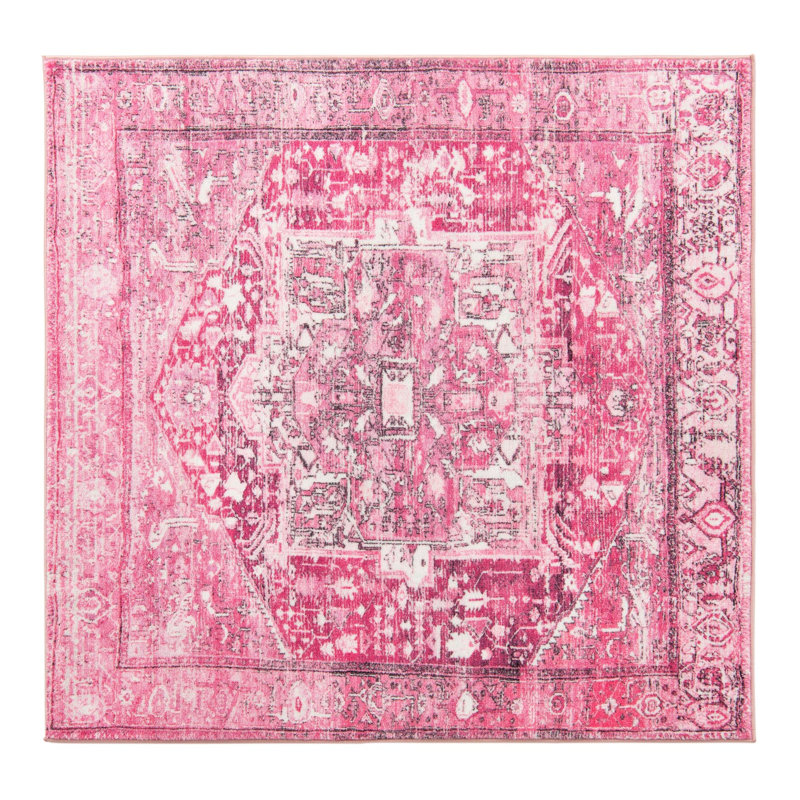 Oriental Indoor Rug, Square 5'3"