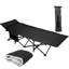 Lit de camp portatif pliant robuste pour lit de camp avec sac de transport et matelas de 3 po 900 lb-90743971