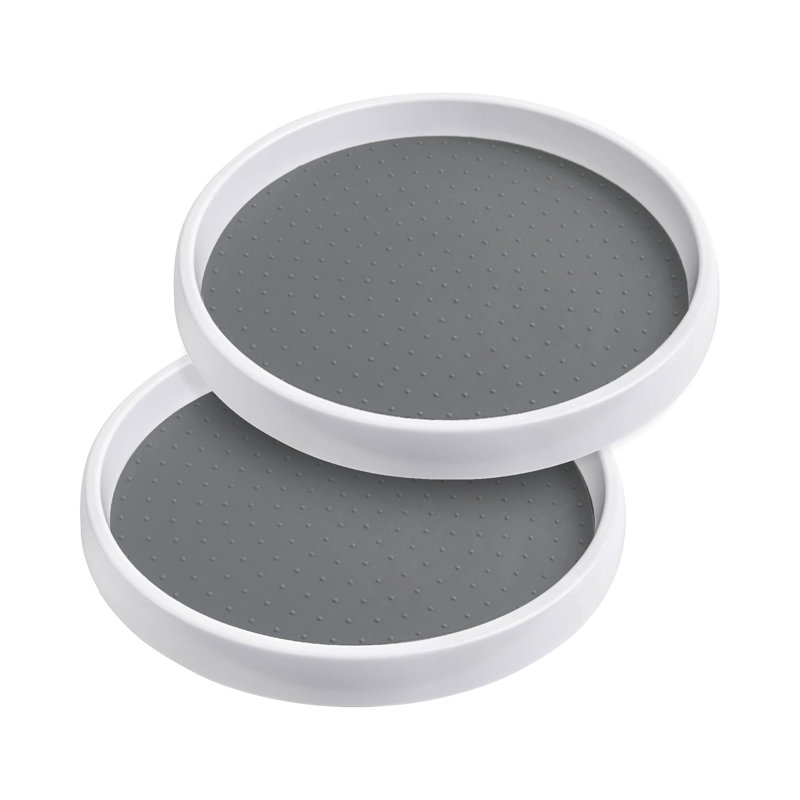 Ensemble de 2 platines vinyle 10 pouces - Blanc / Taupe