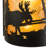 Jakema Steel Flush Mounted Sconce
