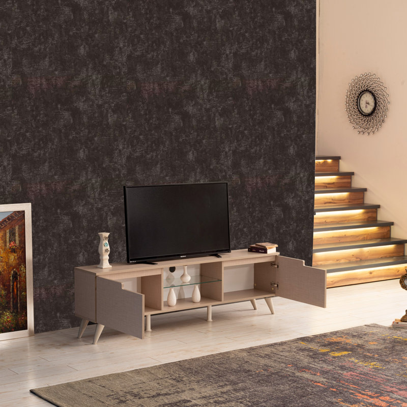 Unfinished TV Stand, Beige