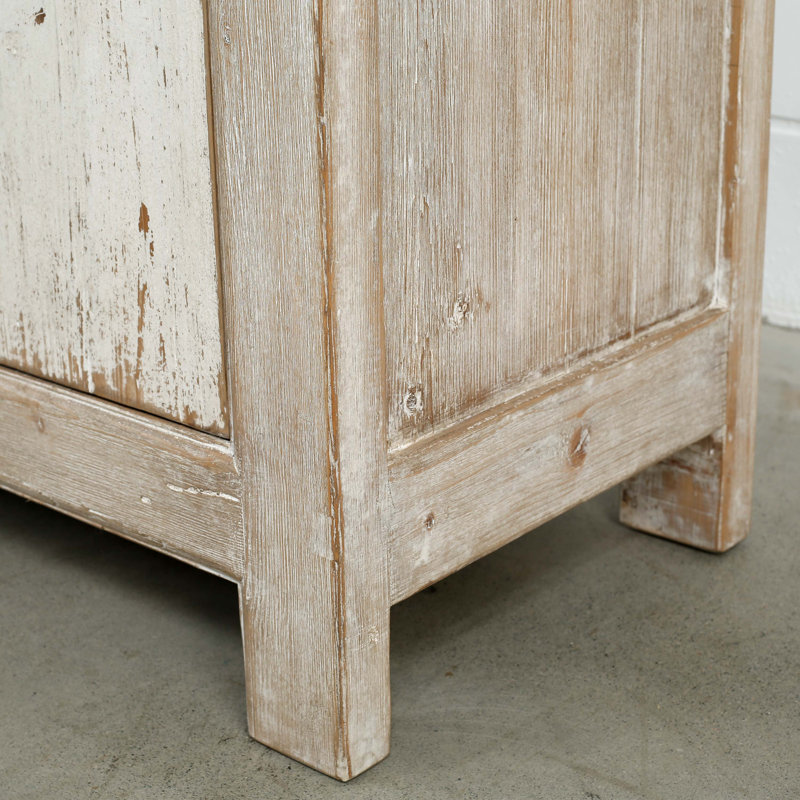 Shandong Ming 90.55'' W Solid Wood Buffet