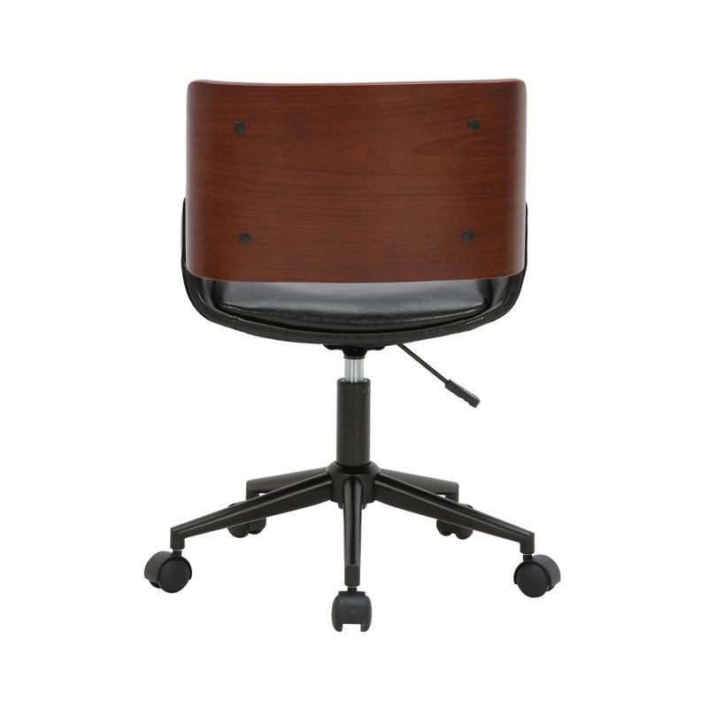 Chaise de bureau Wallach, Noir