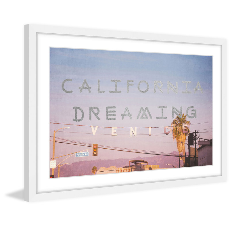 Dreaming In Venice II - Single Picture Frame Print, 61cm H x 91cm W 
