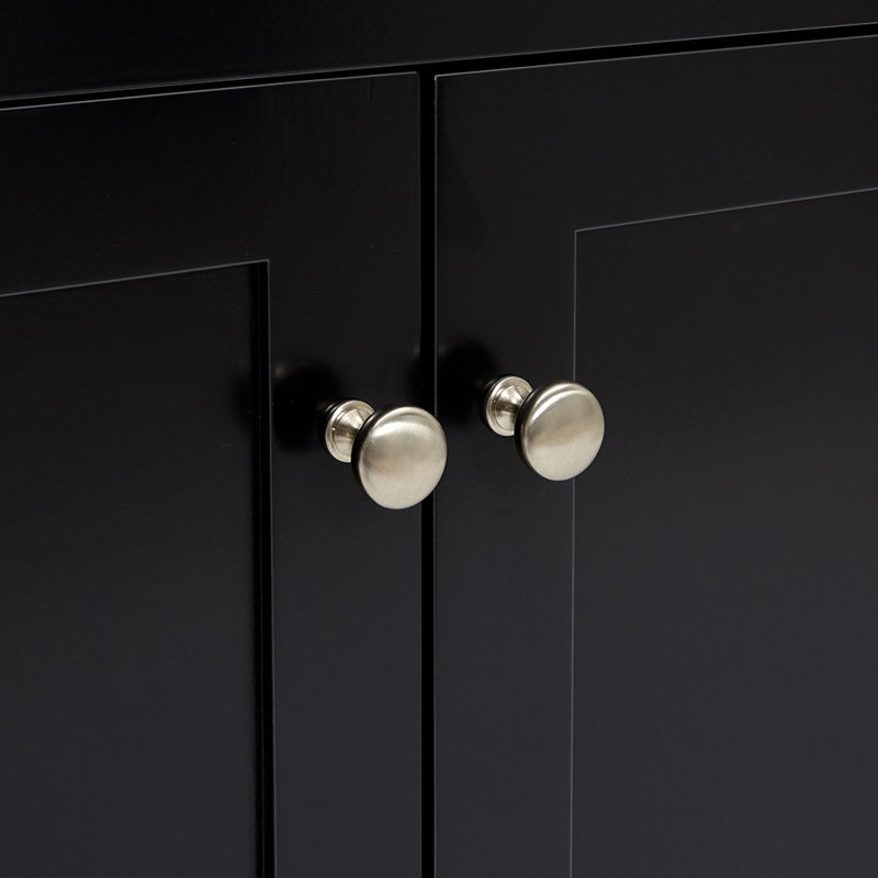Ensemble de meuble-lavabo simple 37 po Abell, Noir