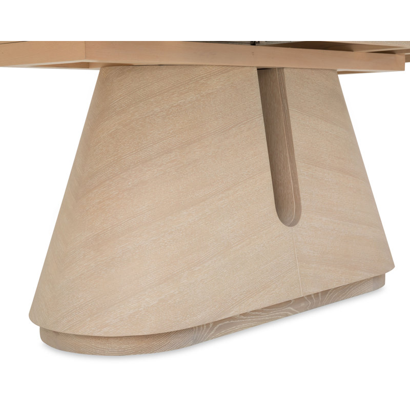 Carino Dining Table, Sand Cerused
