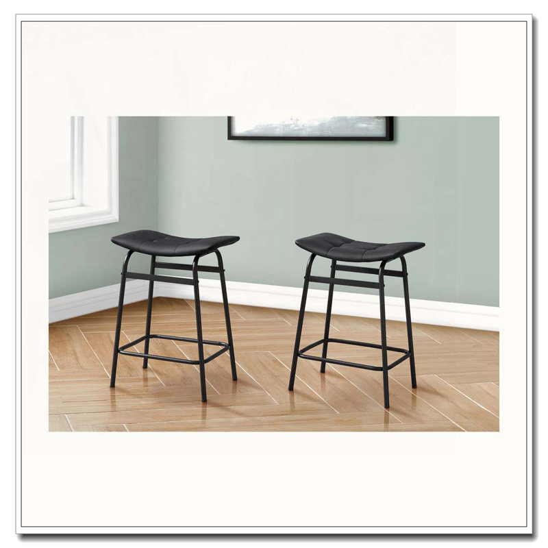 Tabouret de bar, hauteur de comptoir, ensemble de 2,