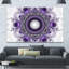 « mauve à motif fractal avec cercles », impression-20866329-35109186
