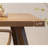 American style retro solid wood dining table-747951091