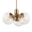 Lustre globe en acier à intensité variable -964220523-964220522-964220521