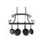 43" Long Caiden 2 Light Pot Rack
