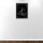 Voilier 1 «Blueprint - Black - Floater Frame», impression sur toile-46828646-46828648