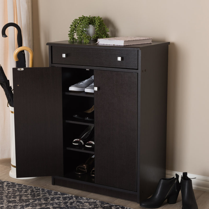 Volya 8 Pair Shoe Storage Cabinet
