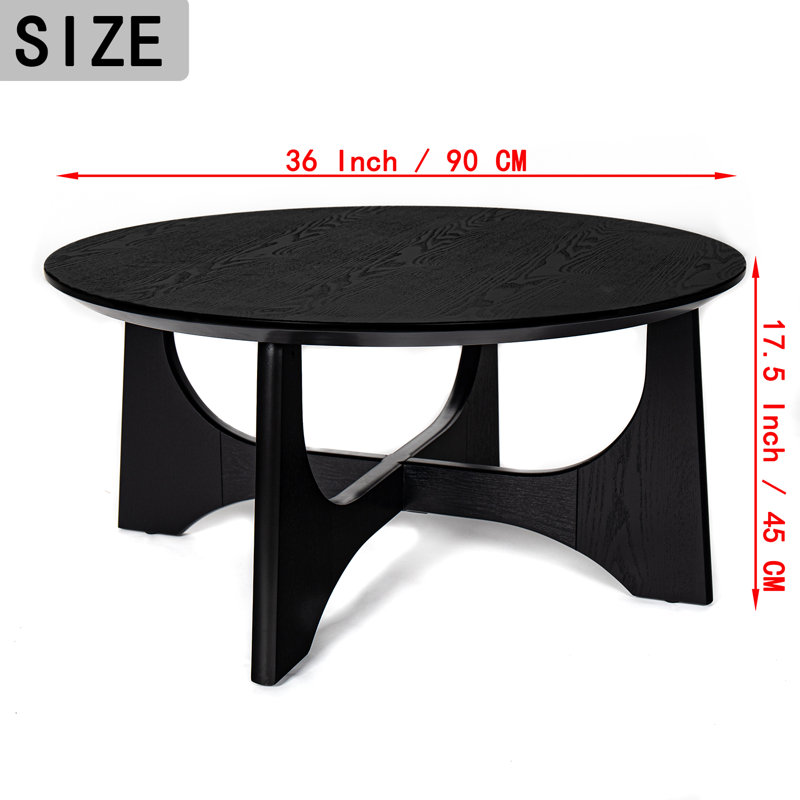 Dalke 2 - Piece Living Room Table Set, Black