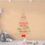 Décalcomanie murale arbre de noël french quot