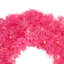 Pre-Lit Artificial Tinsel Christmas Wreath - 24" - Clear Lights-118323225