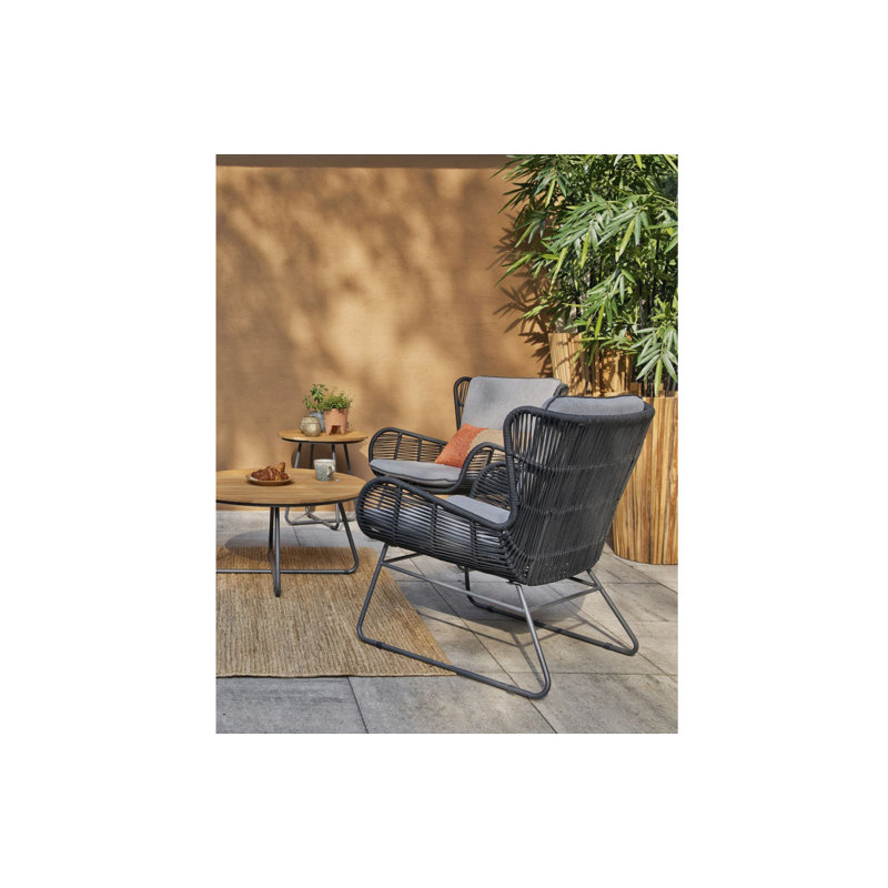 Steel Outdoor Lounge Chair