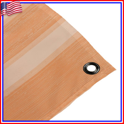 Orange Vertical Stripes Wall Tapestry -  Striped Wall Decor