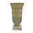 Santara Glass Aluminum and Stone Goblet Shaped Table vase for Flowers