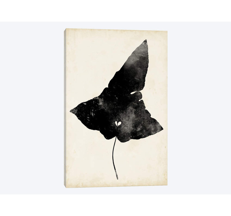 « palm silhouette i », impression sur toile, H 40 po x l 26 po x P 1,5 po, Toile tendue