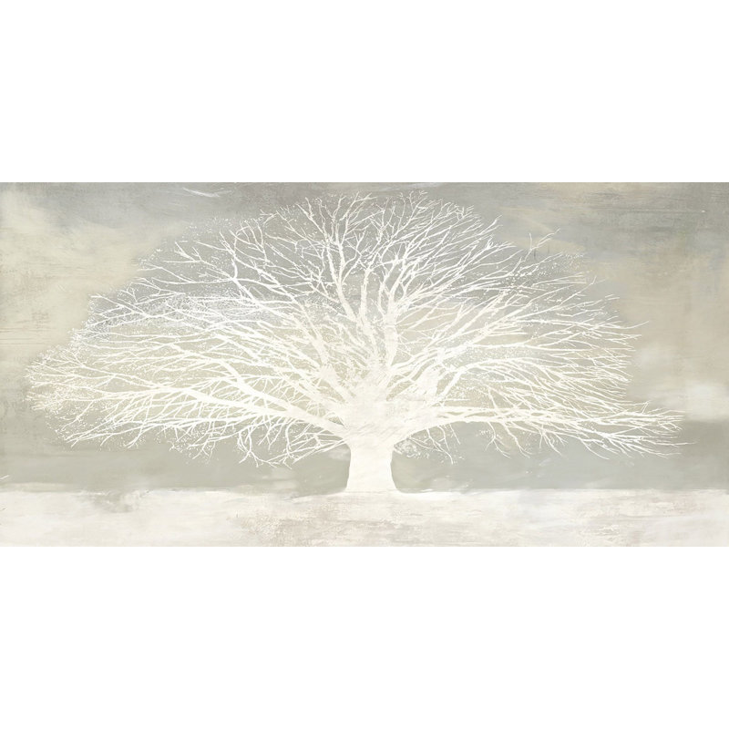 White Tree by Alessio Aprile - Wrapped Canvas Print, 35cm H x 70cm W x 4cm D