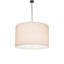 48" Wide Cilindro Natural Textrene Pendant