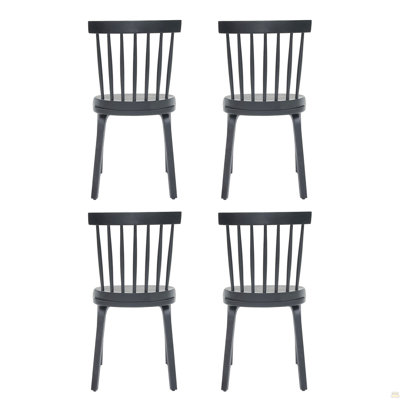 Ensemble de 4 chaises de salle à manger Windsor