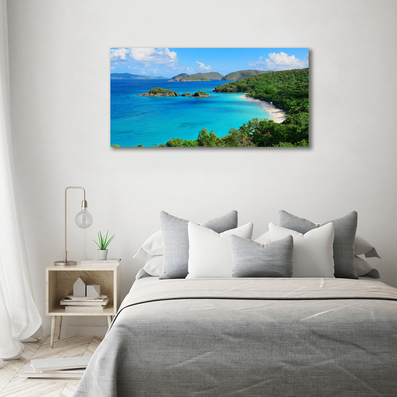Virgin Islands - No Frame Print on Canvas