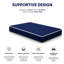 Matelas mi-ferme mi-ferme en nylon et vinyle résistant à l'eau, silencieux et doux-754960911-754960902