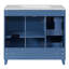 Meuble-lavabo de salle de bain avec lavabo, armoire de salle de bain avec portes à fermeture douce, tablettes réglables, meuble-lavabo moderne avec rangement-1008063460