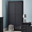 Armstead 2 Door Solid Wood Wardrobe