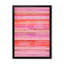 Rose et corail Hori - Art mural moderne et contemporain sur toile-2042294415-2042294412
