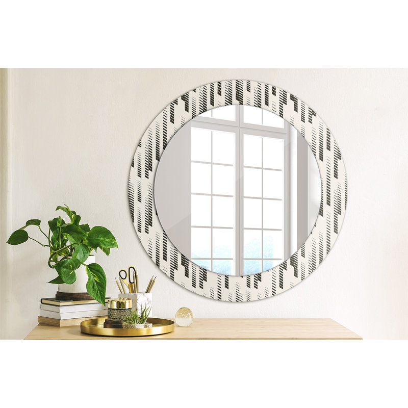 Huldar Glass Flat Wall Mirror