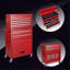 Coffre à outils, armoire de rangement à outils à 8 tiroirs avec coffre à outils amovible 2 en 1, doublure, roues verrouillables, crochets latéraux, chariot à outils en métal pour le garage-1808415239