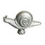 Animal 2" Length Snail Novelty Knob