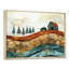 Winter Barn with Tractor Landscape On The Of The V - ferme, art mural-1113968134-1288398015-1113968248