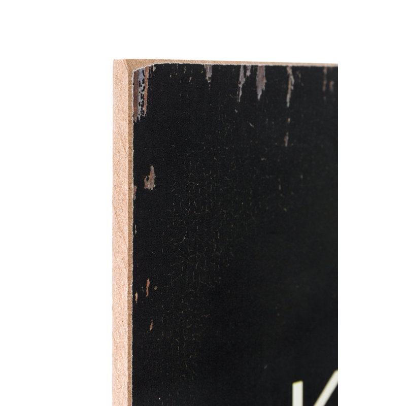 No Frame Print on Wood