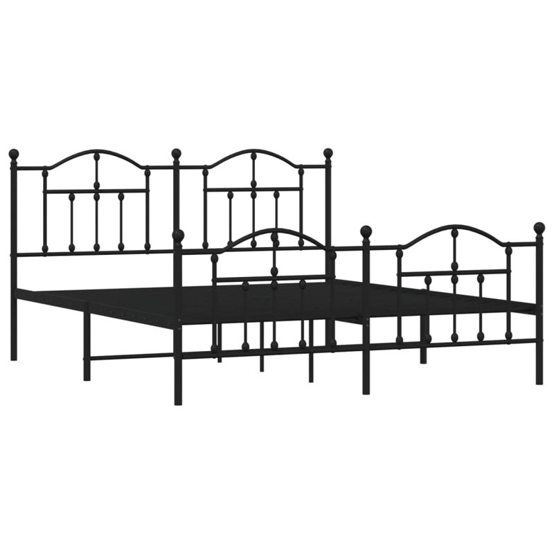 Aquinas Bed, Black, Split California King