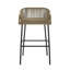 Tabouret de bar d'extérieur brun La Push, ensemble de 2-538191892