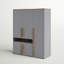 Phineas 5 Door Manufactured Wood Wardrobe