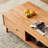 Burlywood Solid Wood Rectangular Coffee Table-850281071-850281068