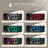 Large Digital Wall Mount Clock, Count Down Timer With Remote, Alarm, Big LED, Birthday Gift,(Black)