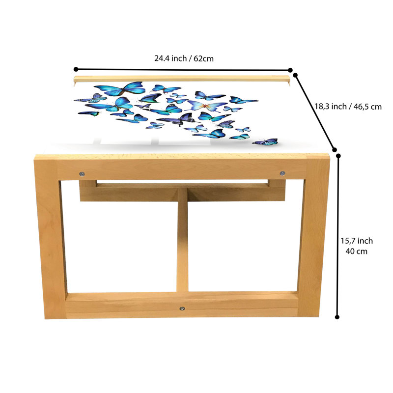 Jaishmin Sled Coffee Table, 62cm H x 46cm W x 40cm D