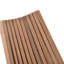 Chaise pliante pour l'intérieur et l'extérieur - bois massif, relaxant confortable, aucun assemblage requis