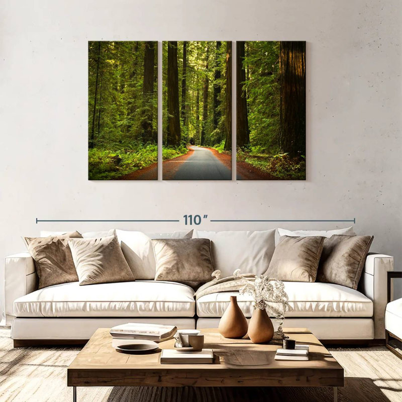 Harnek Redwood Forest Drive, H 48 po x l 74 po