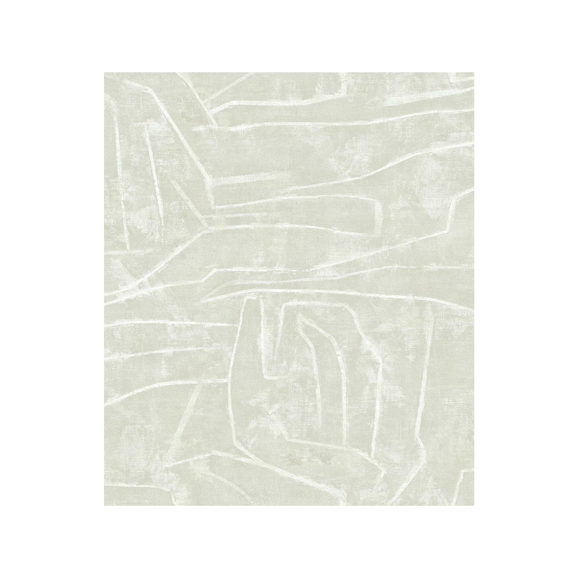 Vena Modern Peel & Stick Abstract Wallpaper, Beige