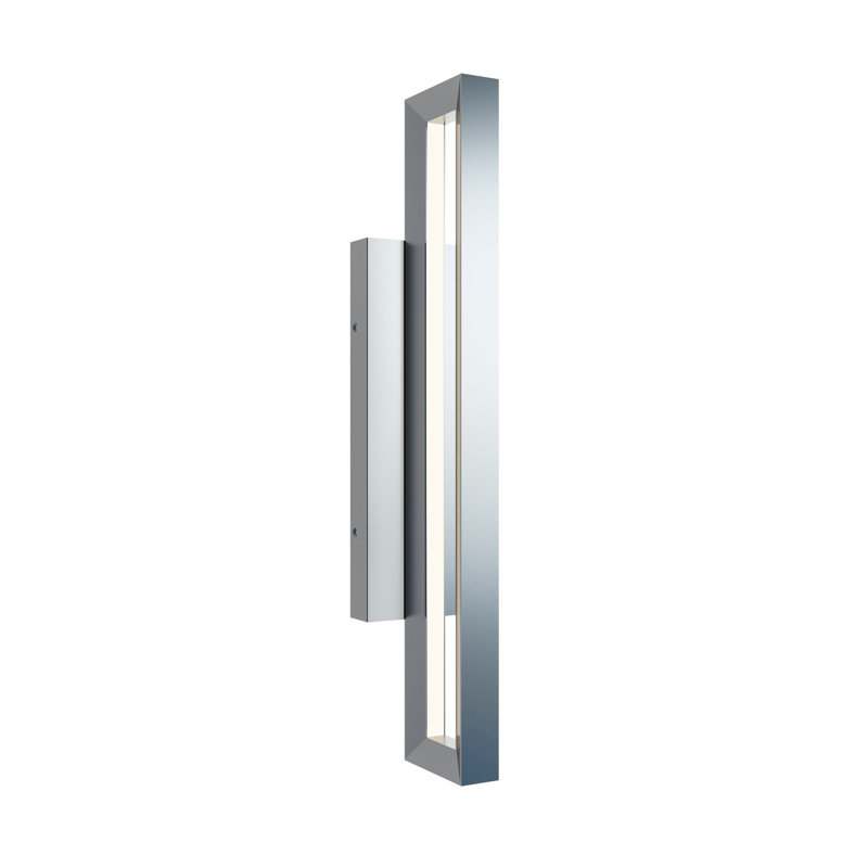 Largel LED Wall Light, Painted Nickel