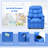 Quercia Kids 16'' Recliner and Ottoman-1083763949
